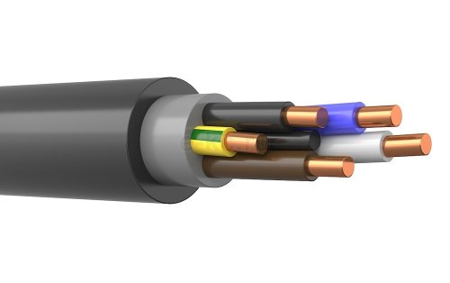 Кабель силовой ВВГнг(А)-LS 5x1,5ок(N,PE)-0,66 Энергомир картинка
