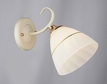 Бра однорожковое Мелодия Света Е27 220В Белый P6467/1W картинка 