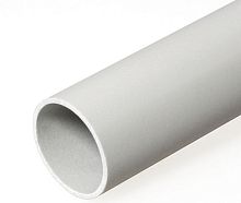 Труба гладкая жесткая ПВХ Промрукав Д=40 тяжелая 3м серый (уп. 60м) картинка