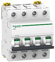 Выключатель автоматический Schneider Electric Acti9 iK60N 4п 16А C 6кА картинка