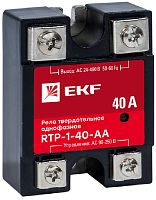 Реле твердотельное EKF PROxima RTP-40-AA 40А 230В AC картинка