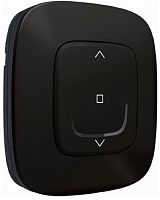 Умный выключатель беспроводной управления жалюзи Valena Allure Netatmo 1-кл. IP20 антрацит