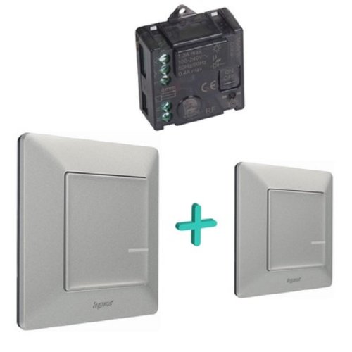 Комплект умного дома управления освещением c 2 мест Valena Life Netatmo алюминий