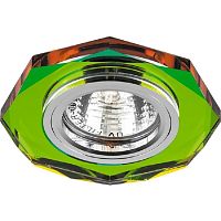 Светильник встраиваемый Feron MR16 G5.3 Мультиколор-серебро 8020-2 MXCL/SV картинка 