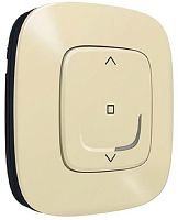 Умный выключатель беспроводной управления жалюзи Valena Allure Netatmo 1-кл. IP20 слоновая кость