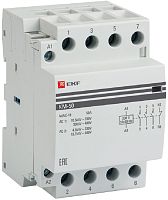 Контактор модульный EKF PROxima КМ 3п 3НО+1НЗ 50А 230В АС картинка