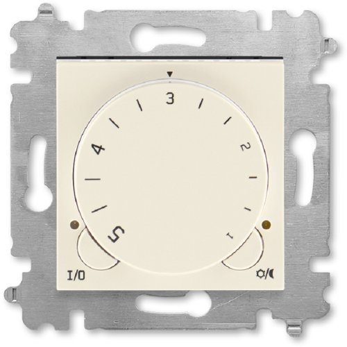 Терморегулятор механический с датчиком без рамки ABB EPJ Levit 0С +45С слоновая кость/белый картинка