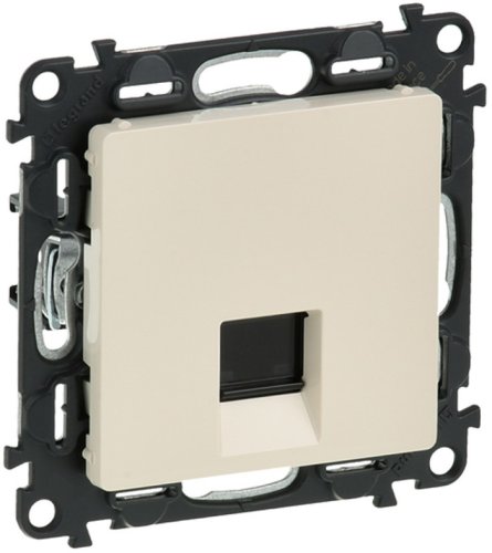 Розетка компьютерная без рамки Legrand Valena Life 1-м. RJ45 6e слоновая кость картинка