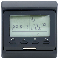 Терморегулятор электронный Warmcoin E51.716 датчик воздуха 3,6кВт 16А черный картинка 