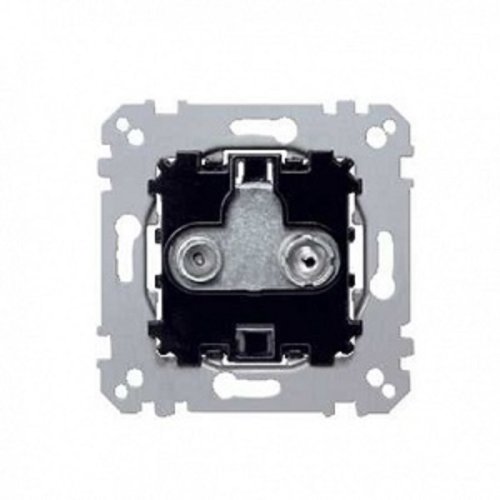 Розетка TV+R+SAT Оконечная без накладки без рамки Schneider Electric Merten System M фото фото 2 Розетка TV+R+SAT Оконечная без накладки без рамки Schneider Electric Merten System M картинка фото 2