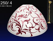 Светильник подвесной (Люстра) Мелодия Света 220В E27 Белый/узорчатый картинка 