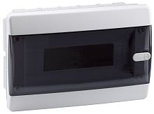 Бокс пластиковый Кэаз OptiBox ЩРВ-П-12 P-CVK-1-12-IP41 (195х290х102мм) IP40 прозрачная дверца картинка 