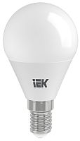 Лампа светодиодная IEK G45 Шар Е14 220В 5Вт 450Лм 3000К  картинка 