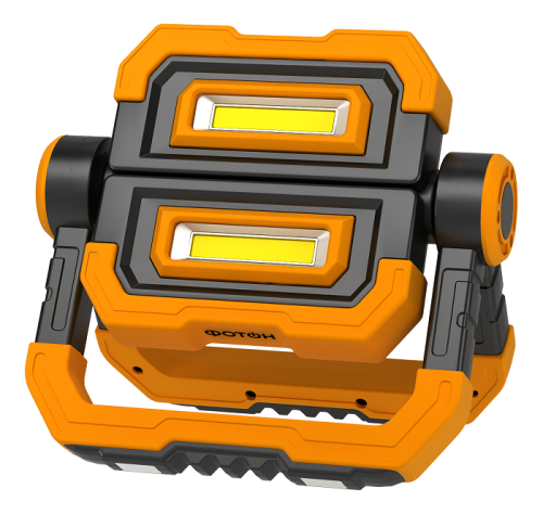 Фонарь аккумуляторный Фотон WPB-7800 220В 20Вт IP54 Оранжевый картинка 
