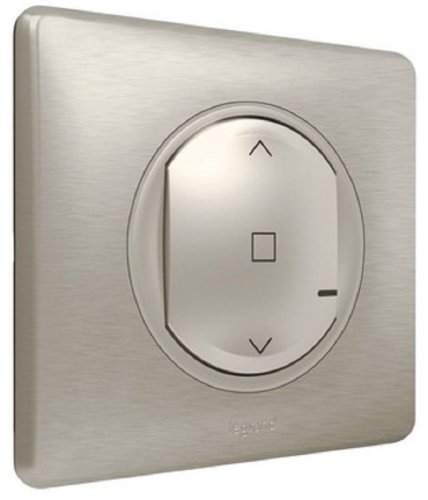 Умный выключатель беспроводной управления жалюзи Valena Celiane Netatmo 1-кл. IP20 титан Умный выключатель беспроводной управления жалюзи Valena Celiane Netatmo 1-кл. IP20 титан