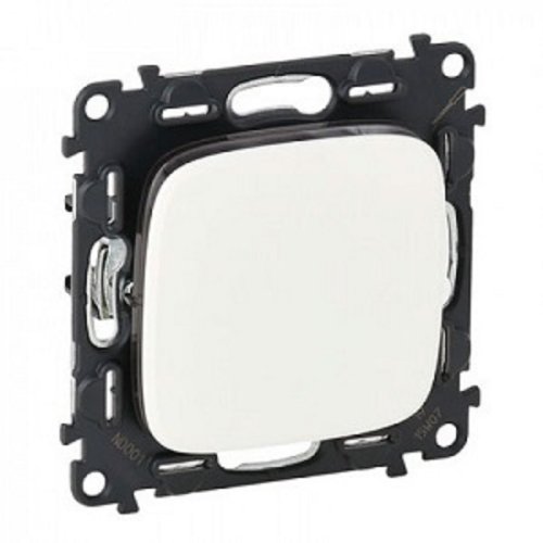 Переключатель без рамки Legrand Valena Allure 1-кл. проходной белый картинка фото 2