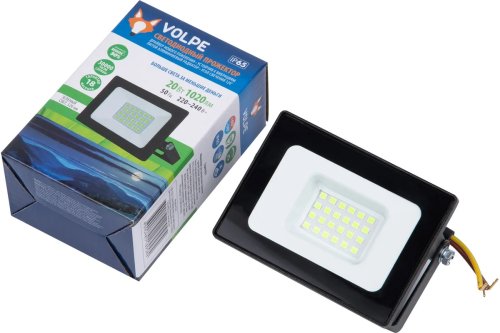 Прожектор светодиодный Volpe ULF-Q517 220В 20Вт 1020Лм Зеленый 120° IP65 103х65х29мм картинка 