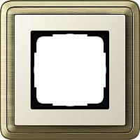 Рамка универсальная Gira ClassiX 1-м. бронза/кремовый
