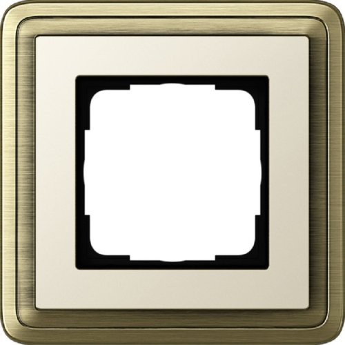Рамка универсальная Gira ClassiX 1-м. бронза/кремовый фото Рамка универсальная Gira ClassiX 1-м. бронза/кремовый картинка