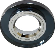 Светильник встраиваемый Feron MR16 G5.3 Черный-серебро 8060-2 SV/SV картинка 