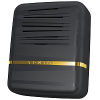 Звонок проводной Тритон Элегия с питанием от сети 220В Черный/золото картинка 