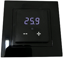 Терморегулятор Warmcoin W400i для рамок AtlasDesign 3.6кВт 16А черный картинка 