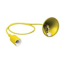 Светильник подвесной Feron LH127 230V E27 Желтый/1,5м картинка 