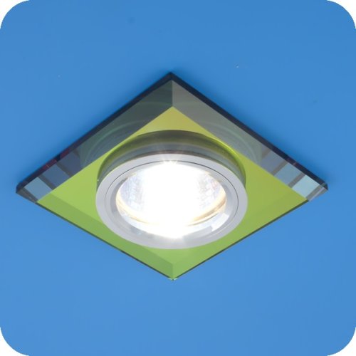 Светильник встраиваемый Италмак Bohemia 51 20 72 MR16 65мм/50вт стекло/мультиклор картинка 