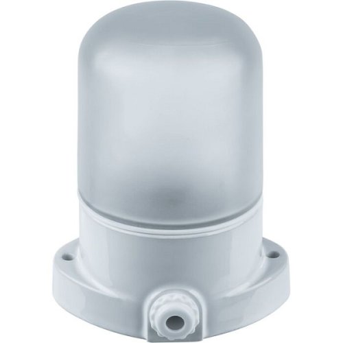 Светильник банный Navigator НПБ 400 NBL-SA1-60-E27-WH Белый IP54 105х138х105мм картинка 