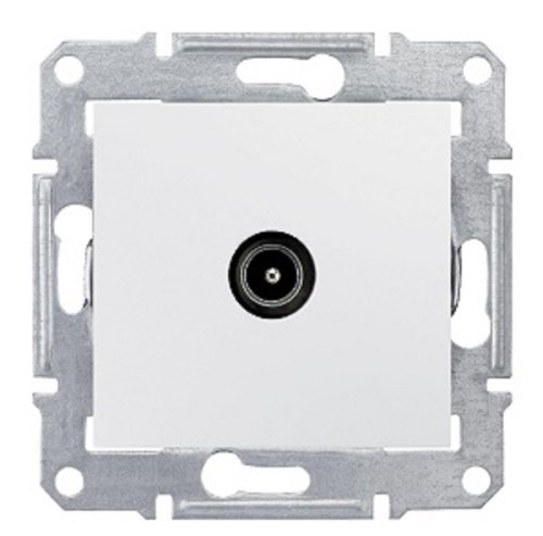 Розетка TV Оконечная без рамки Schneider Electric Sedna 1-м. белый картинка фото 2