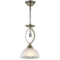 Светильник подвесной "Модерн" Velante 220В Е27 60Вт IP20 Бронза/Белый картинка 