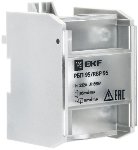 Блок распределительный проходной EKF PROxima RBP РБД-95 232/100А картинка 