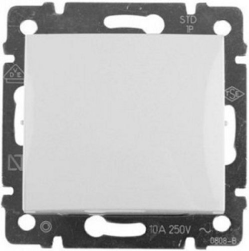 Переключатель без рамки Legrand Valena 1-кл. перекрестный белый  картинка фото 2