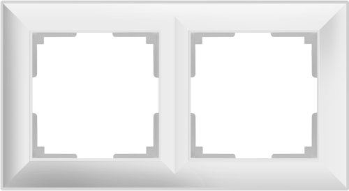 Рамка универсальная Werkel Fiore 2-м. белый картинка фото 2