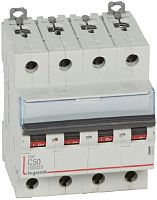 Выключатель автоматический Legrand DX3-E 6000 4п 50А C 6кА картинка