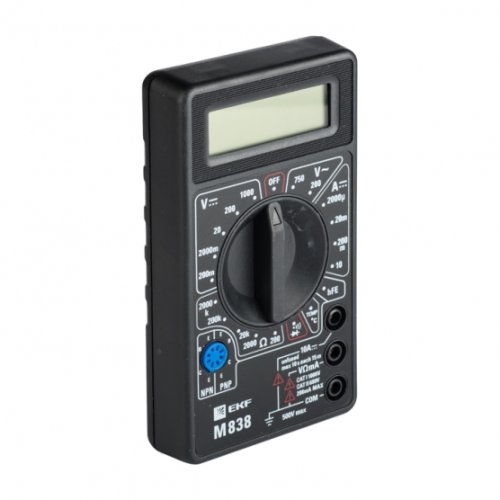 Мультиметр цифровой EKF Expert M830  In-180701-pm830B  фото фото 2 Мультиметр цифровой EKF Expert M830  In-180701-pm830B  картинка фото 2
