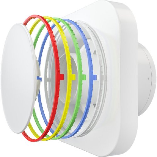 Вентилятор осевой Era Disc 4C D100 с обратным клапаном белый картинка фото 2