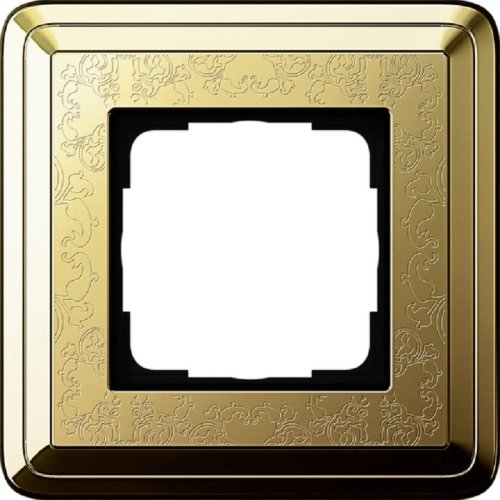 Рамка универсальная Gira ClassiX Art 1-м. латунь/латунь картинка