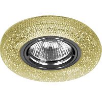 Светильник встраиваемый Feron CD972 12/220В MR16 GU5.3 50/3Вт IP20 Желтый/Хром картинка 