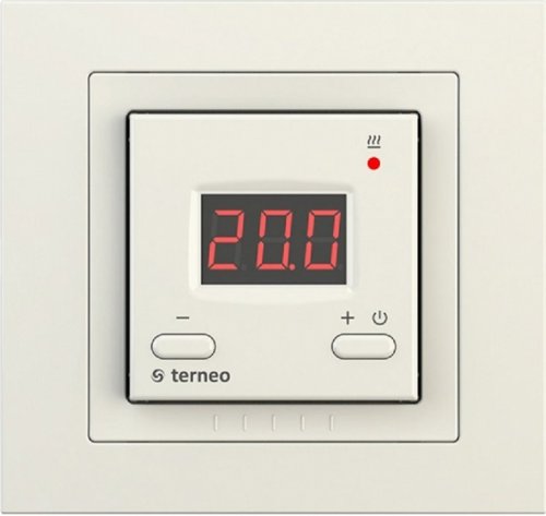 Терморегулятор электронный Terneo st unic для рамок Unica 3.6кВт 16А белый фото фото 3 Терморегулятор электронный Terneo st unic для рамок Unica 3.6кВт 16А белый картинка фото 3