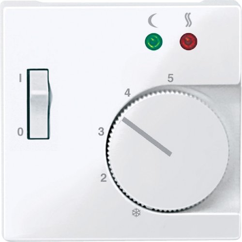 Лицевая панель Schneider Electric Merten System M для терморегулятора активно-белый картинка