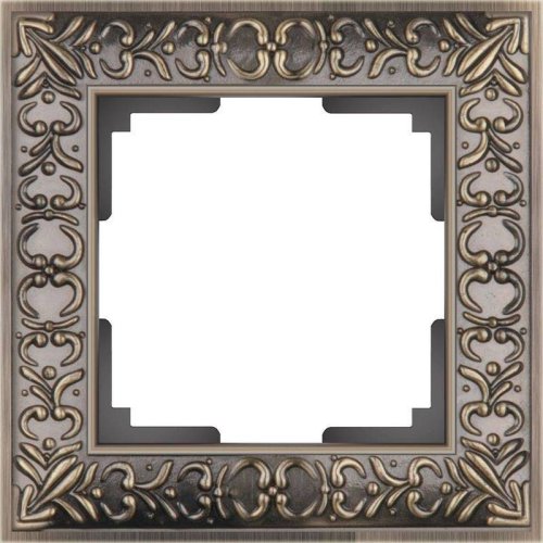Рамка универсальная Werkel Antik 1-м. металл бронза картинка фото 2