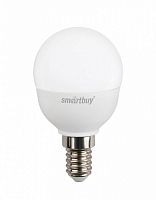 Лампа светодиодная Smartbuy P45 Шар Е14 220В 12Вт 3000К картинка 