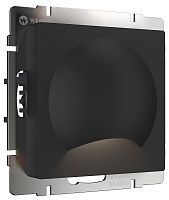 Встраиваемая LED подсветка без рамки Werkel Moon X1 1Вт 4000К черный матовый картинка