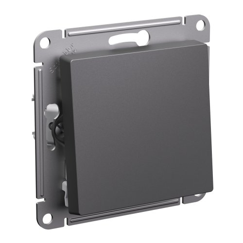 Выключатель без рамки Systeme Electric AtlasDesign 1-кл. базальт картинка