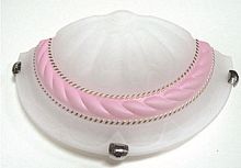 Светильник накладной "Орхидея" Альфа Лайт ЛОН 220В Е27 1х60Вт Розовый/Бра 1/2 картинка 