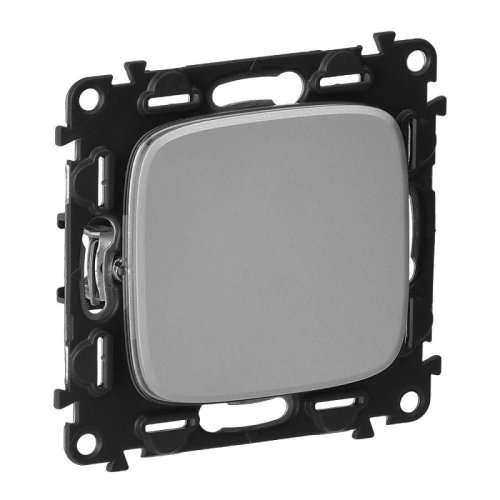 Выключатель без рамки Legrand Valena Allure 1-кл. алюминий фото фото 2 Выключатель без рамки Legrand Valena Allure 1-кл. алюминий картинка фото 2