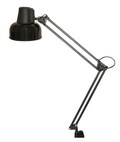 Светильник настольный Трансвит ЛОН 220В Е27 60Вт Черный/струбцина фото Светильник настольный Трансвит ЛОН 220В Е27 60Вт Черный/струбцина картинка