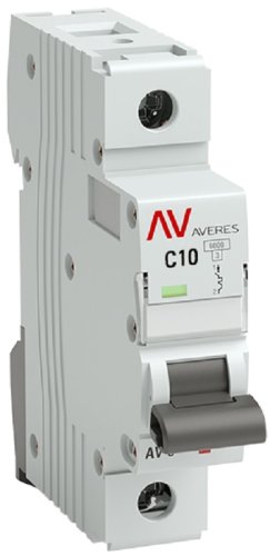 Выключатель автоматический EKF Averes AV-6 1п 10А C 6кА картинка