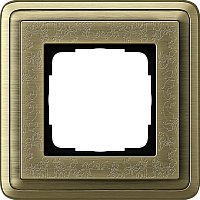 Рамка универсальная Gira ClassiX Art 1-м. бронза/бронза